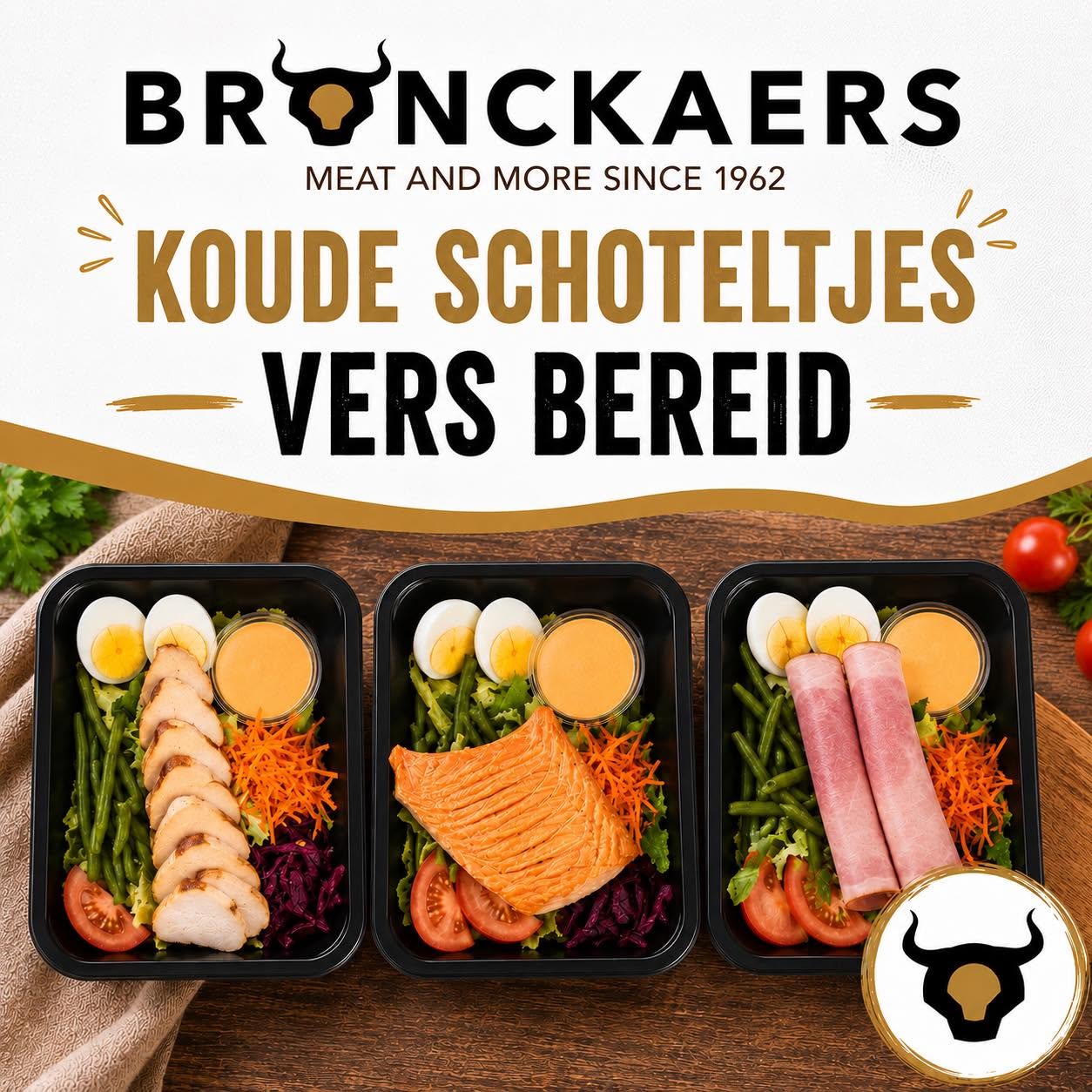 Koude schoteltjes, vers bereid