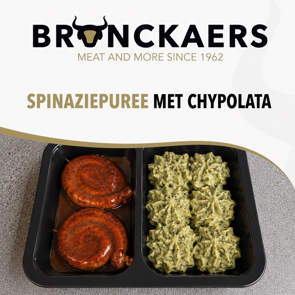 Spinaziepuree met chypolata